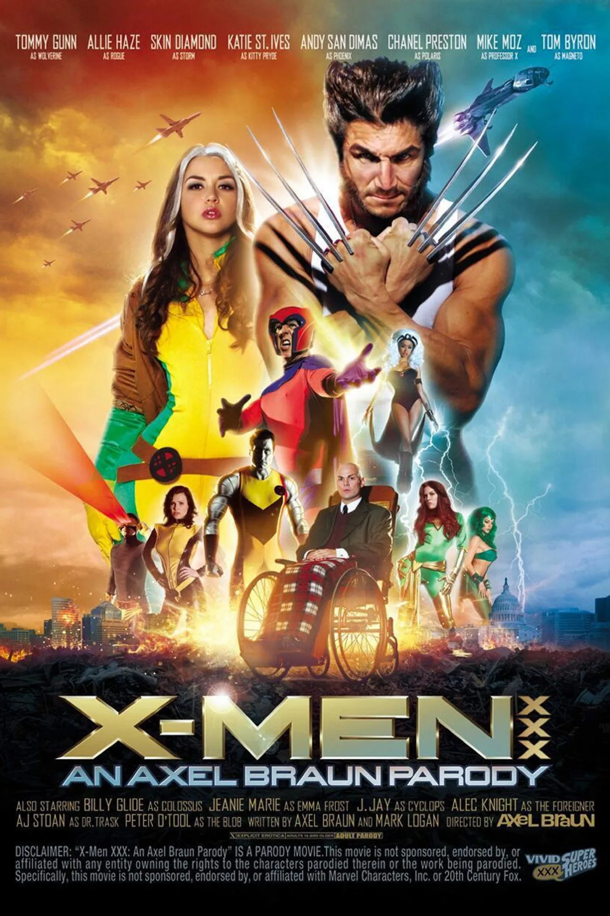 فيلم X-Men XXX: An Axel Braun Parody 2014 للكبار فقط اون لاين 2014